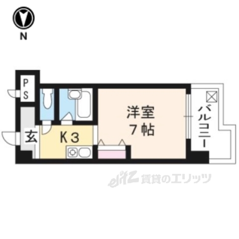 ホープ堀川の間取り写真