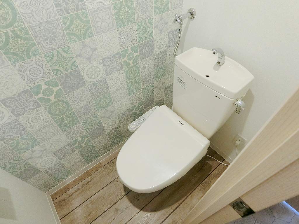 トイレ　トイレには人気のウォシュレットが設置されています！
