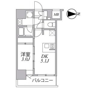 SYFORME住吉の間取り写真