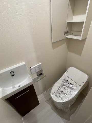 東急東横線 学芸大学駅 徒歩9分 3階建 築3年のトイレ写真