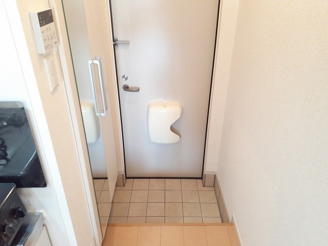 玄関　毎日通る玄関はこちらです