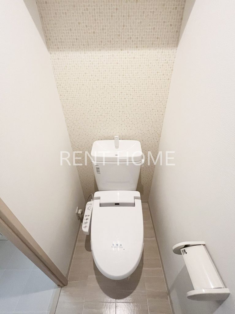 トイレ　温水洗浄便座のトイレです。