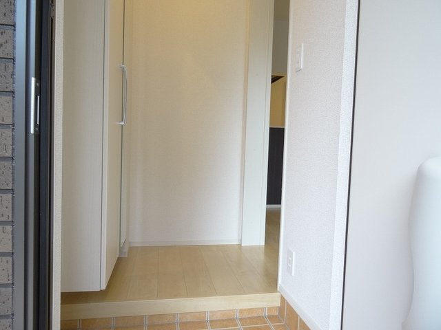 玄関　明るい玄関です