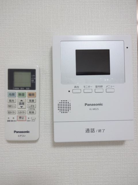セキュリティ　モニター付きインターフォン