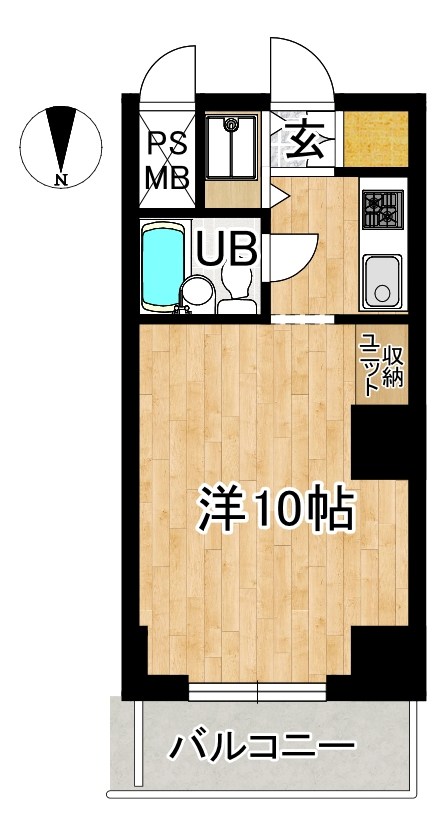 シティパレス本町の間取り写真