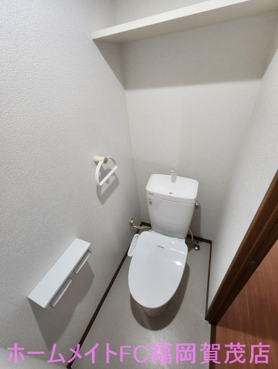 地下鉄七隈線 次郎丸駅 徒歩15分 4階建 築28年のトイレ写真