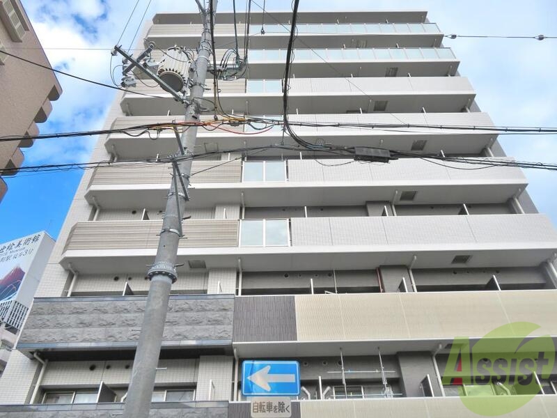 建物外観　福島区鷺洲。メインステージ大阪福島