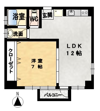 ｆビル新栄Iの間取り