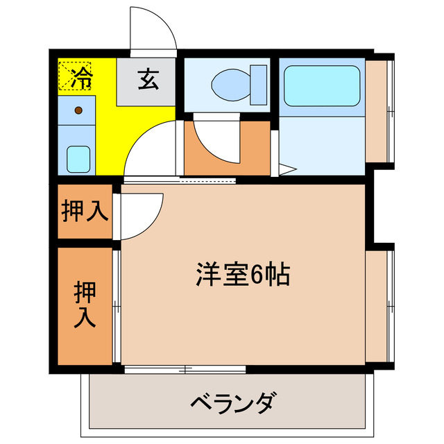 余戸徳和ビルの間取り