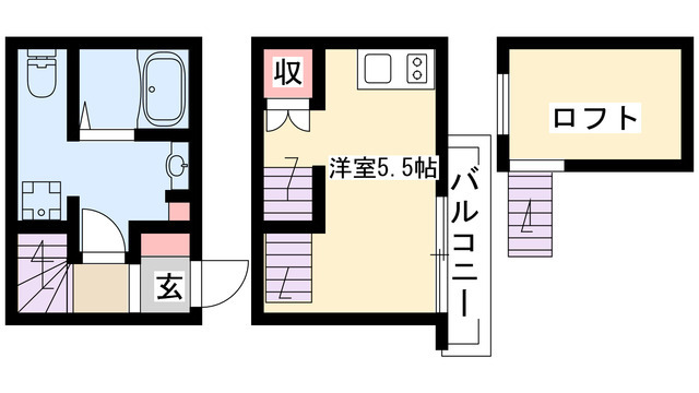 ル サブールの間取り