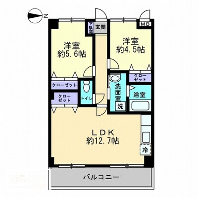 フィネス多賀の間取り