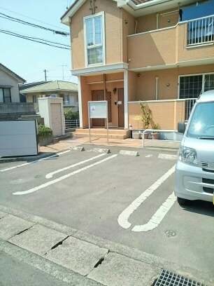 駐車場　眺望