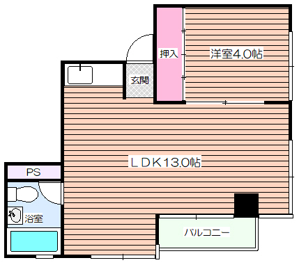 EPOCH岡崎の間取り