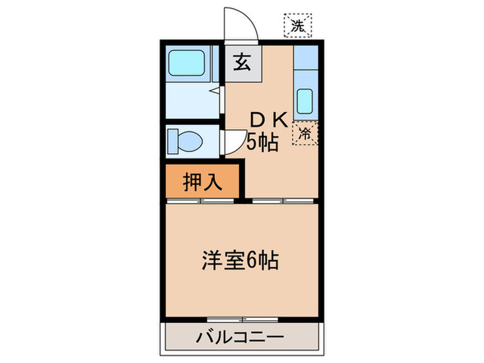 あさひ荘の間取り