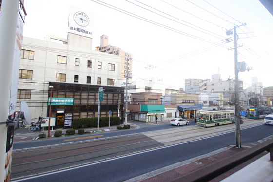 【広島市南区西翠町のマンションの眺望】