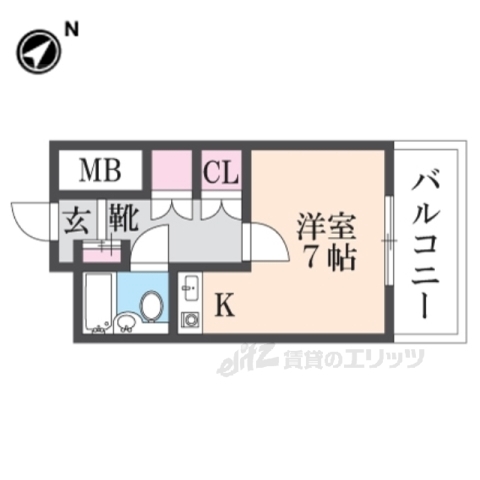 神宮吉田マンションの間取り