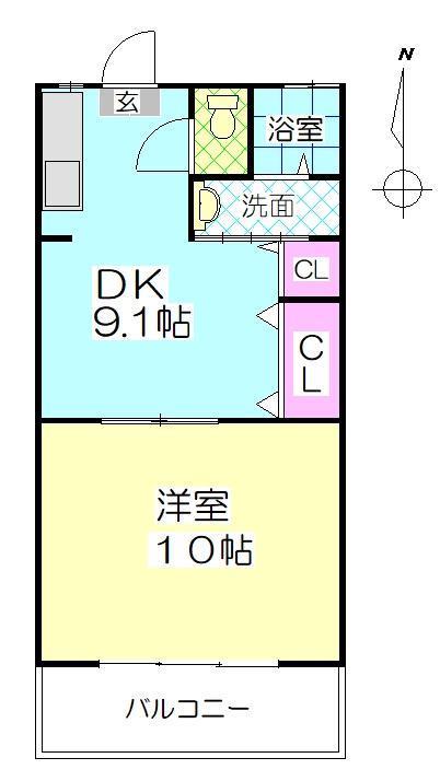 ドリーム山一の間取り