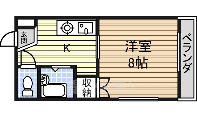 メゾンミレーの間取り