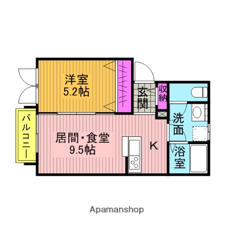 東急ミルクリーク市川北・Ｂ_間取り_0