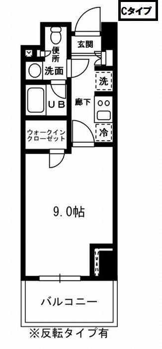 レジディア杉並方南町の間取り