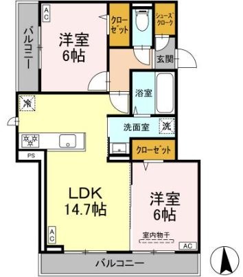 オルオルクラシキの間取り