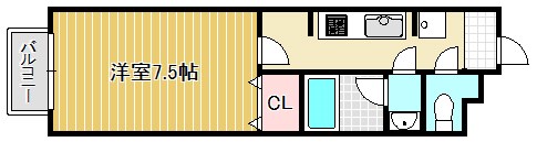 アミティハイツの間取り