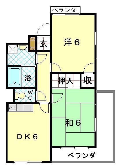 テラス明の間取り