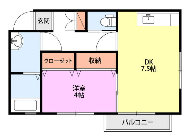 ポポ・ソラーレの間取り