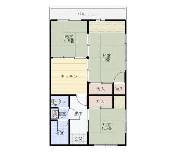 堀文ビルの間取り