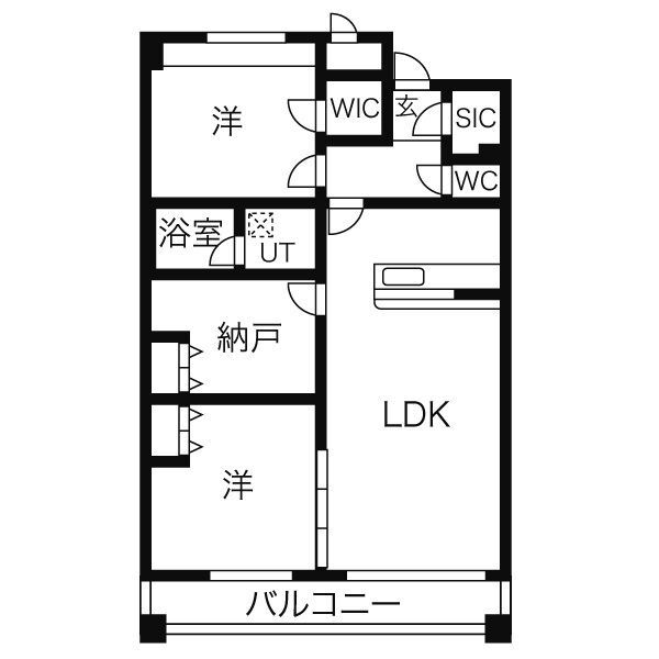 CASA川名山の間取り