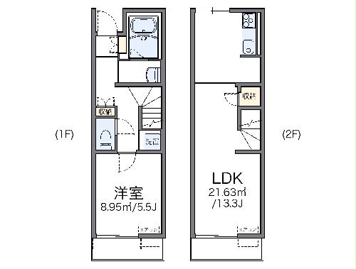 レオネクスト高木吉山の間取り