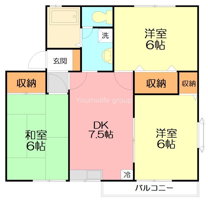 エミネンス・マミの間取り