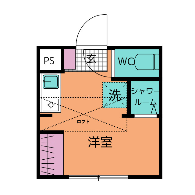 ＲＥＡＬＢＬＯＳＳＯＭIIの間取り