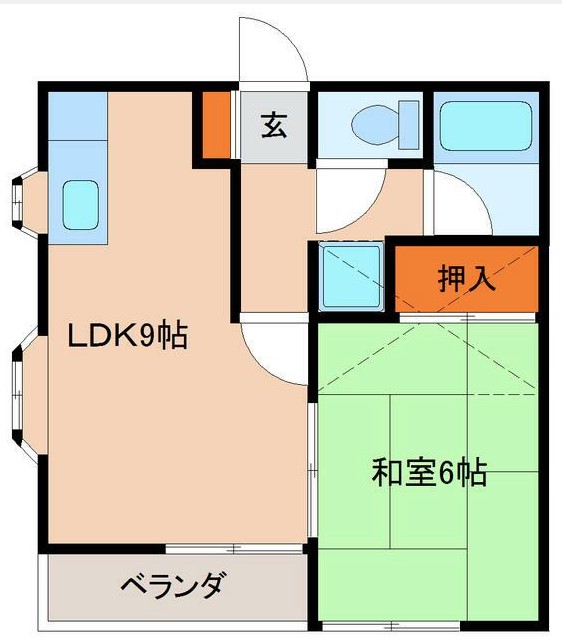 パルメゾンSUNの間取り