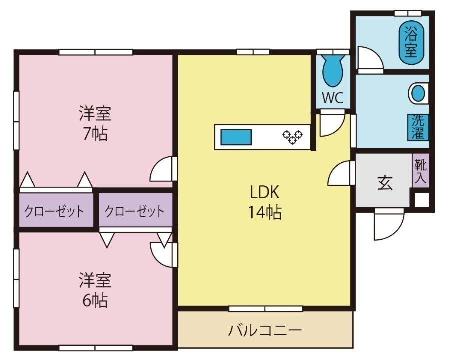 リヴェール（浅原）の間取り