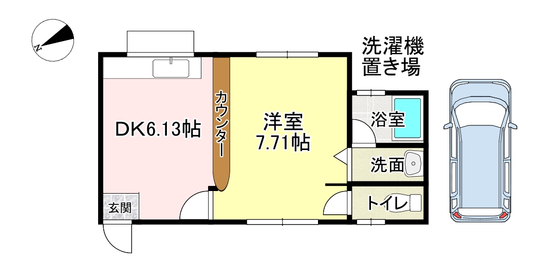 【ファミール国分　戸建の間取り】