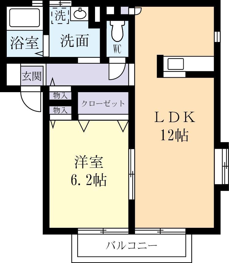 アルス美園の間取り