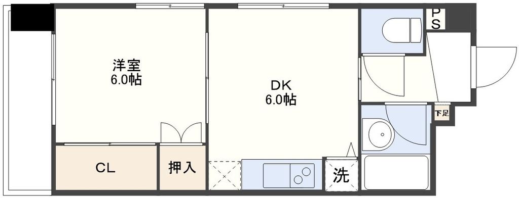 アベニュー明日香マンションの間取り