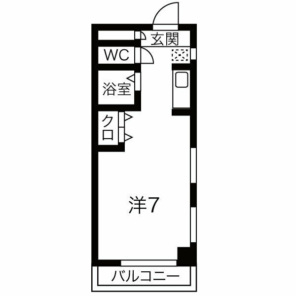 【ハッピーコート垂水の間取り】