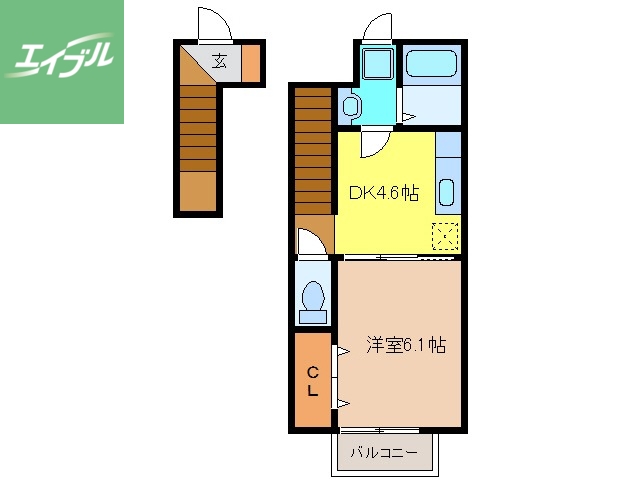 グリーンビラIIの間取り