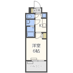 プレサンス松屋町ファステの間取り