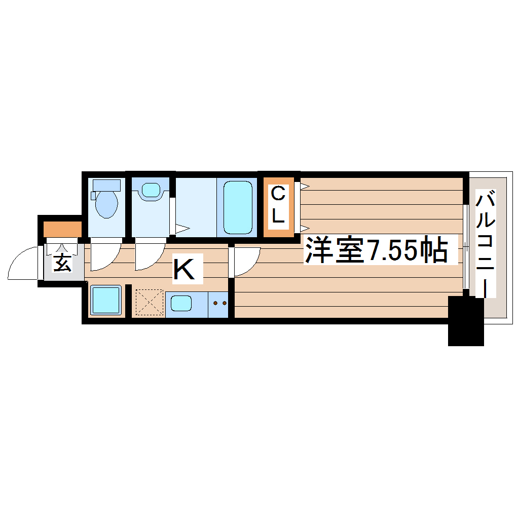 Nasic仙台東口の間取り