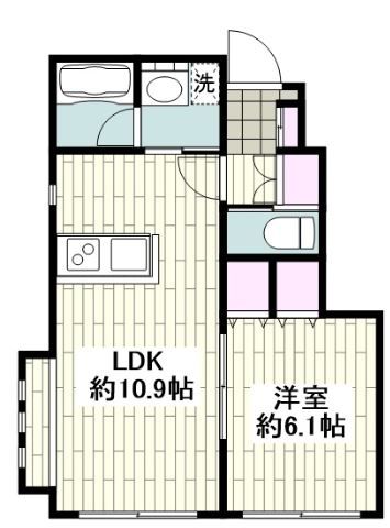 ジュリエッタ湘南の間取り