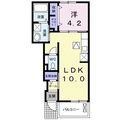 ロード早水　IIの間取り