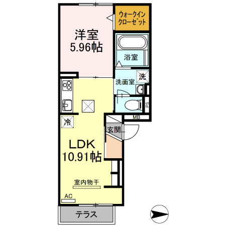 Ｓｕｎｎｙ Ｃｏｕｒｔの間取り