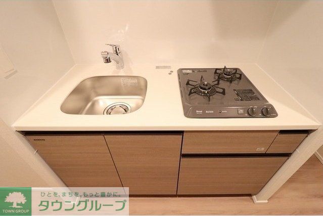 【新宿区愛住町のマンションのキッチン】