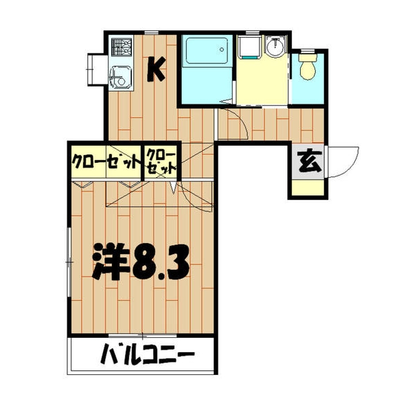 サンシエスタ白根の間取り