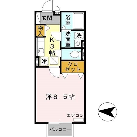 モンテローザの間取り