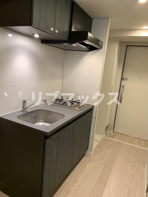 キッチン　冷蔵庫、電子レンジ等リブマックス仕様の家具家電付き