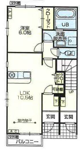 ランシェII17の間取り